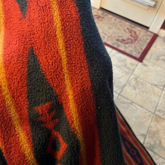 Owen Western Cowboy Fleece Throw/Blanket - Picture 5 of 6